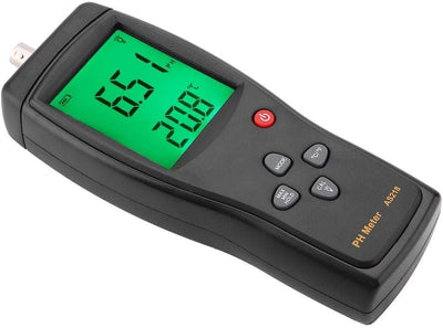 Digitales PH Messgerät, SMART SENSOR AS218 PH Meter für Wasserqualität, 0,00~14,00 pH, Feuchtemessge