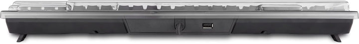Decksaver Cover für die Corsair K95 (RGB) Platinum Tastaturserie - geräucherte/klare Schutzhülle, he