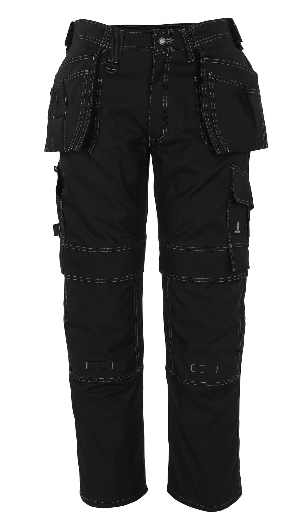 MASCOT Unisex Handwerkerhose Ronda Grösse L76cm/C48 in Khaki (1er Pack) 42 Schwarz, 42 Schwarz