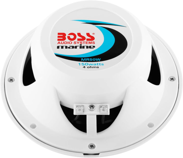 BOSS Audio MR50W Marine Serie 150 W 2 Wege Lautsprecher