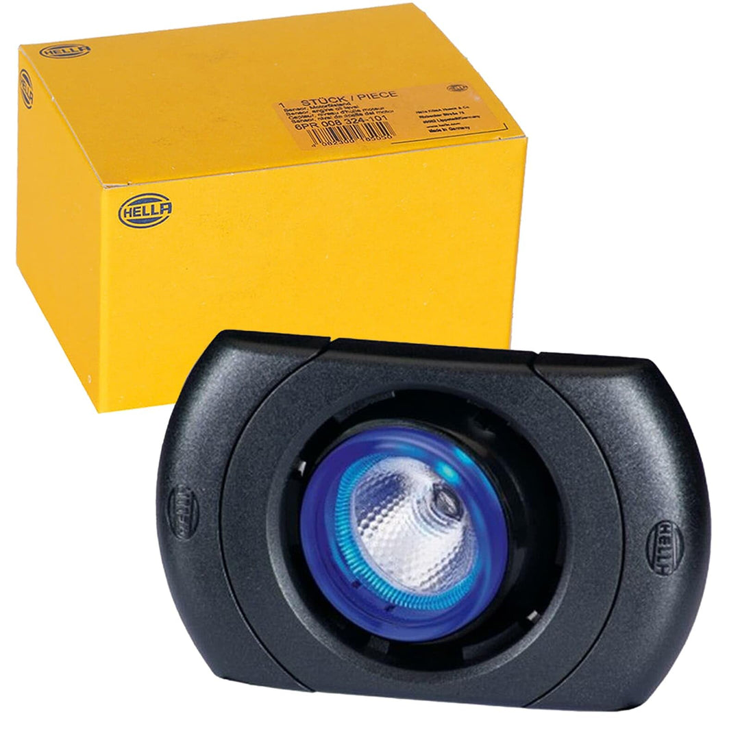 HELLA - Innenraumleuchte - SpotLED - LED - 12/24V - 2.5W - LED - geschraubt/Einbau/Federbefestigung