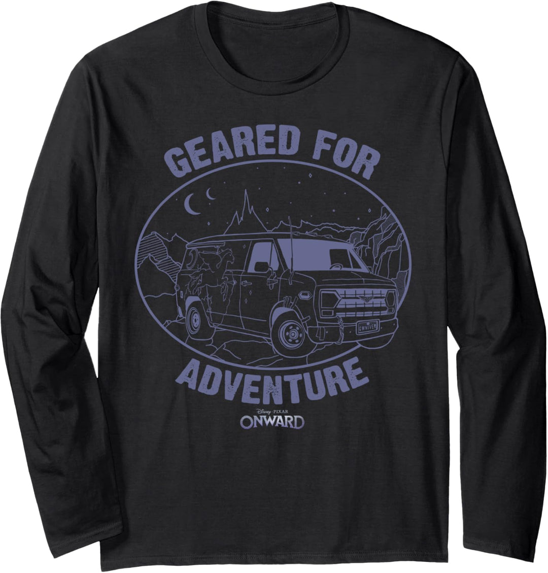 Disney Pixar Onward Guinevere Geared For Adventure Langarmshirt