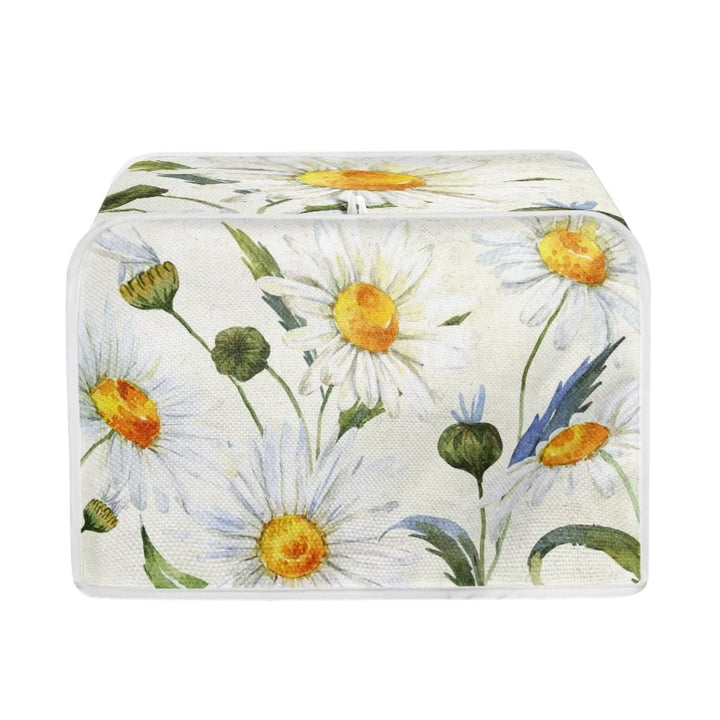 Abdeckung für kleine Geräte mit Gänseblümchen, 4 Scheiben, Toaster, schmutzabweisend, Staubschutz, B