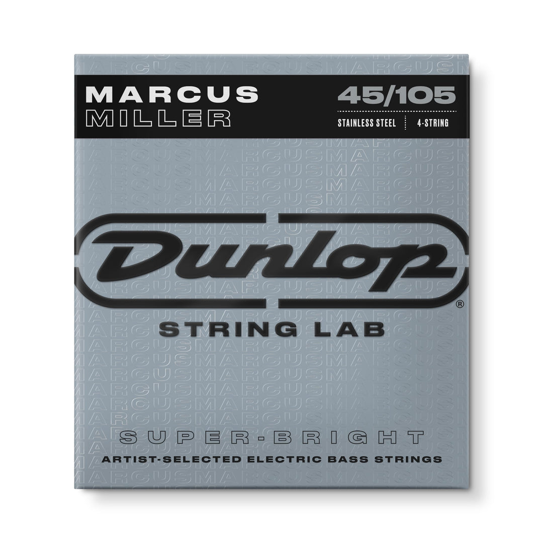Dunlop DBMMS45105 Saiten Marcus Miller Super Bright, Medium.045-.105, 4 Saiten / Satz 45 - 105, 45 -