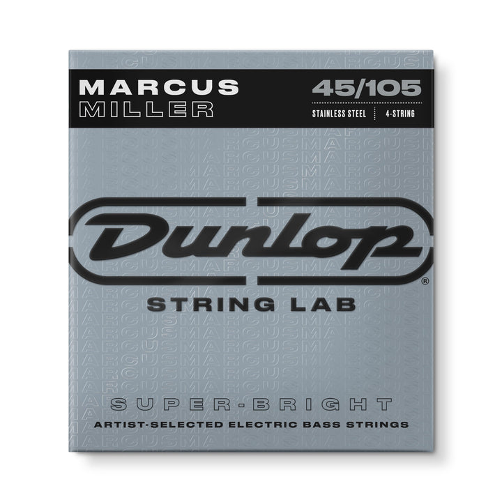 Dunlop DBMMS45105 Saiten Marcus Miller Super Bright, Medium.045-.105, 4 Saiten / Satz 45 - 105, 45 -