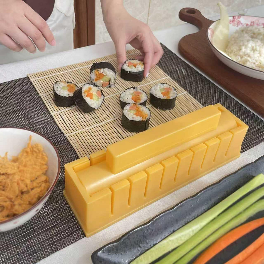 YUHE Sushi-Maker, Sushi-DIY-Form-Set – einfaches Sushi-Bastel-Set, Premium-Edition (runde Form), Run