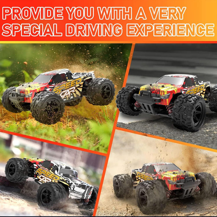DEERC 9310 Ferngesteuertes Auto für Erwachsene und Kinder 30+MPH, Massstab 1:18, 4WD Off Road RC Mon