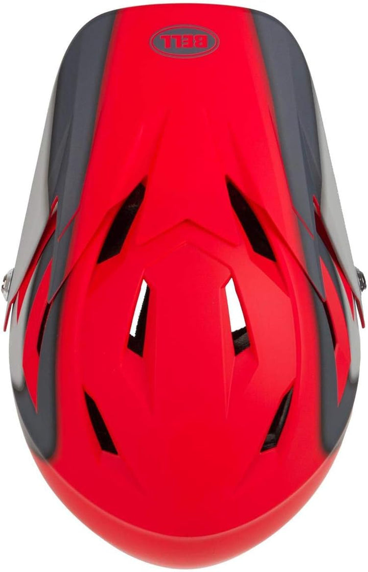 BELL Unisex -Erwachsene Sanction Fahrradhelm L presences m crim/slate/d gry19, L presences m crim/sl