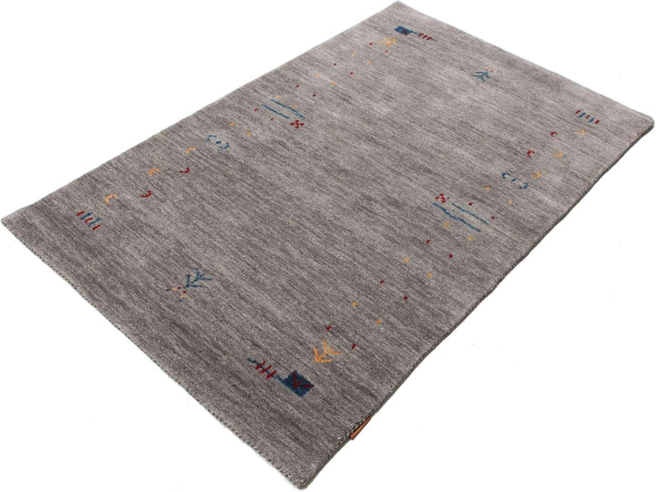 RugVista Gabbeh Loom Frame, Teppich, Gabbeh, 160 x 100 cm, Rechteckig, Niedriger Stapel, Wohnzimmer,