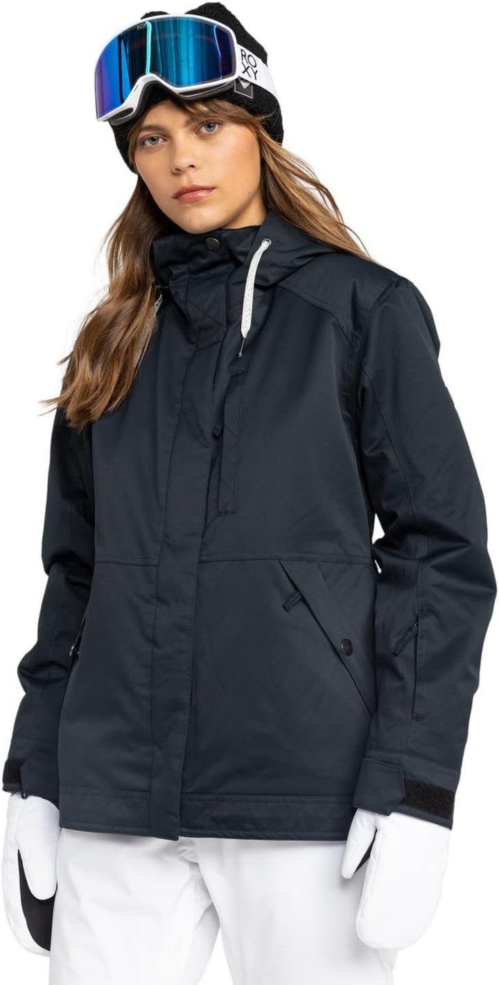 Roxy Damen Billie Jk Snowboardjacke M TRUE BLACK, M TRUE BLACK