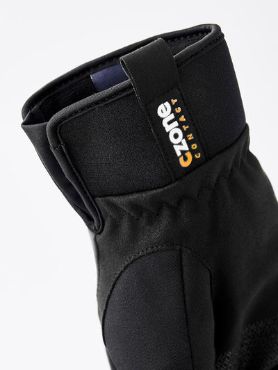 Hestra C-Zone Wasserfeste Winterhandschuhe für kaltes Wetter 8 grau dunkel, 8 grau dunkel