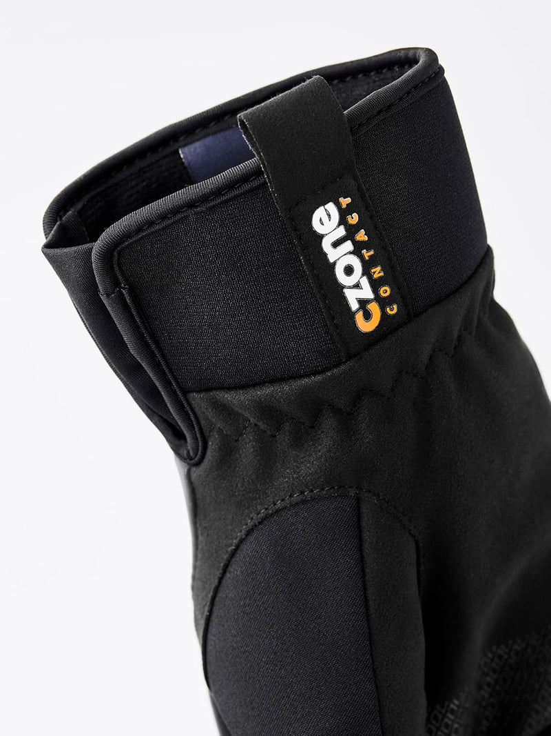 Hestra C-Zone Wasserfeste Winterhandschuhe für kaltes Wetter 8 grau dunkel, 8 grau dunkel