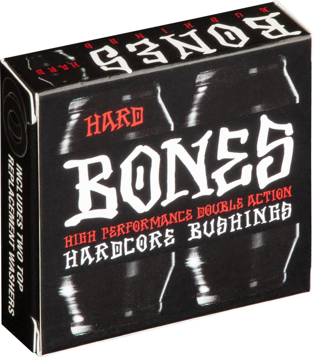 Bones Wheels Hardcore Bushings Durometer: 96A (Hard) Schwarz, Durometer: 96A (Hard) Schwarz