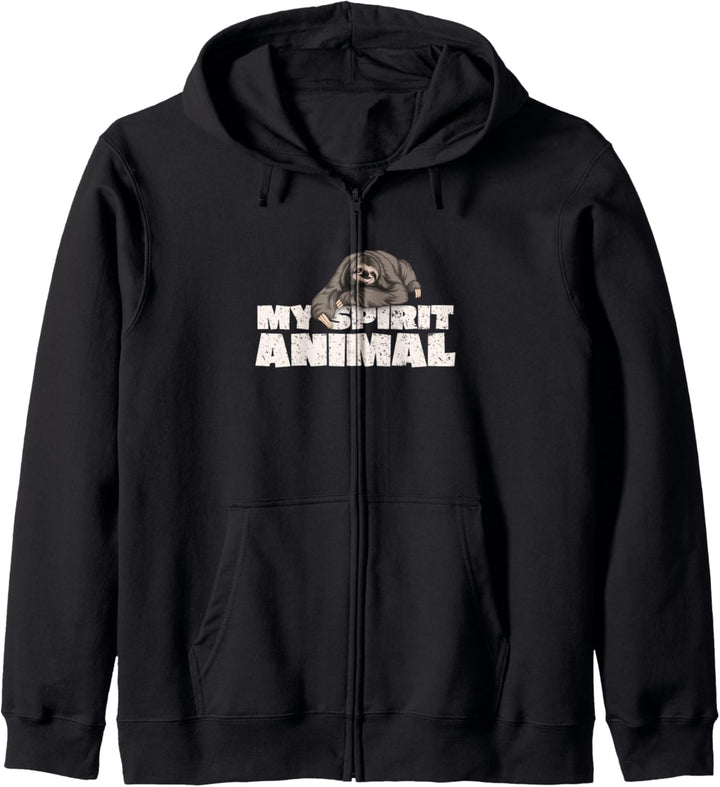 Sloth Spirit Animal Kapuzenjacke