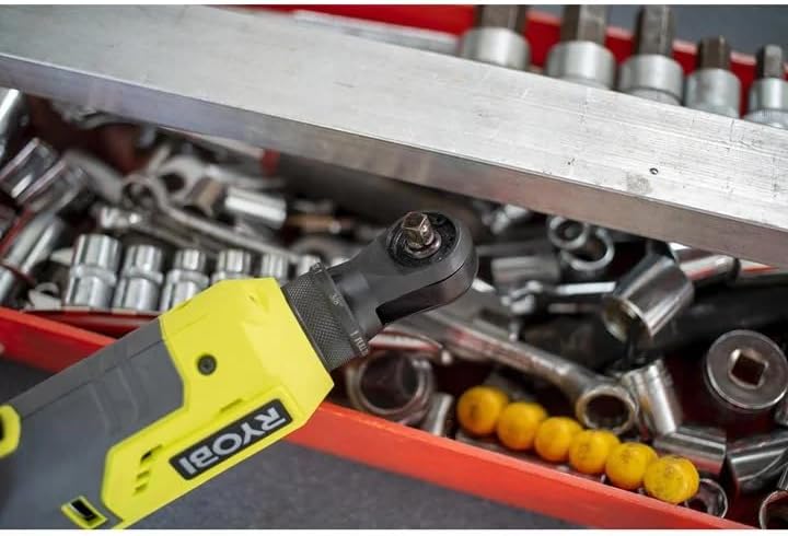 Ryobi 18 V ONE+ Akku-Ratschenschrauber R18RW2-0 (Leerlaufdrehzahl 280 min⁻¹, Drehmoment 60 Nm, ohne