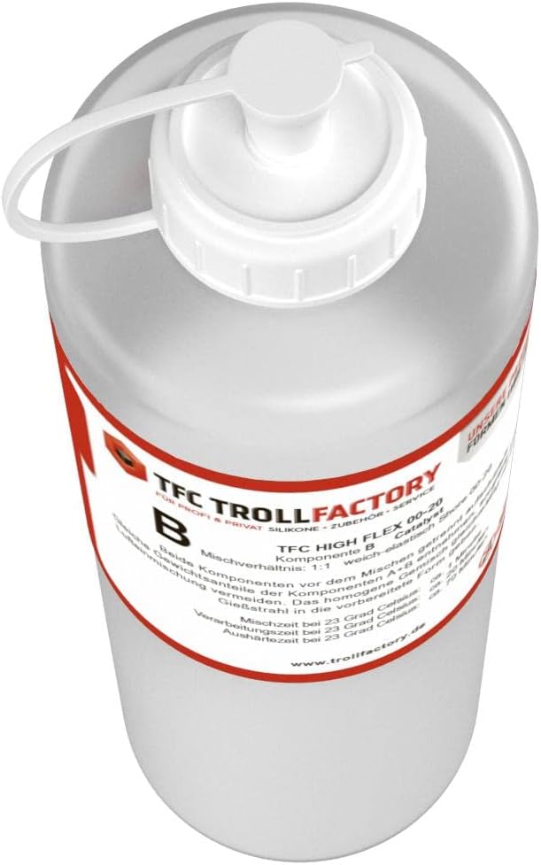 TFC HIGH Flex Silikon Kautschuk 00-20 1:1 - Grösse: 2kg (2x1kg) 2000 g, 2000 g