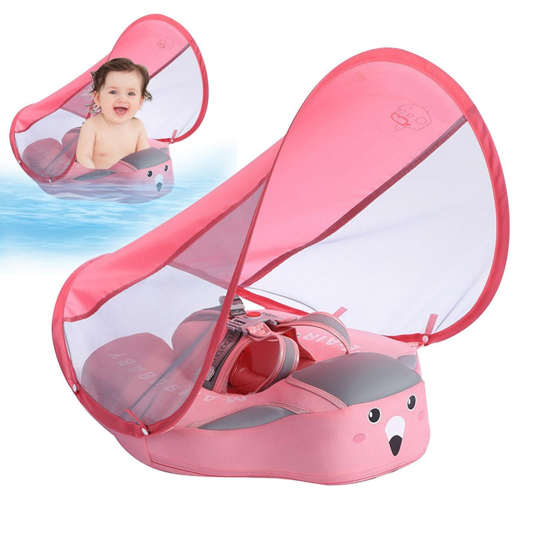 Babys-Schwimmbecken | Nicht Aufblasbarer Babys-Schwimmkörper Mit Abnehmbares Überdachung UPF 50+ | K