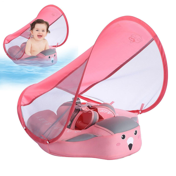 Babys-Schwimmbecken | Nicht Aufblasbarer Babys-Schwimmkörper Mit Abnehmbares Überdachung UPF 50+ | K