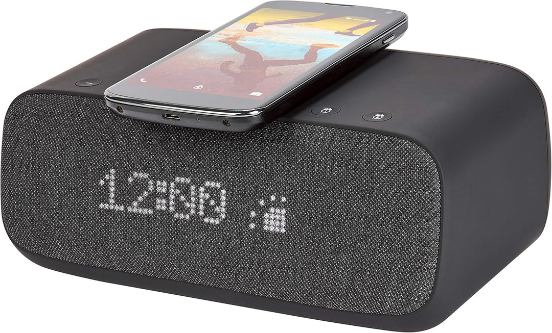 MEDION P66107 Radiowecker mit USB-Ladegerät (Uhrenradio, Weckstation, Bluetooth, kabelloses wireless