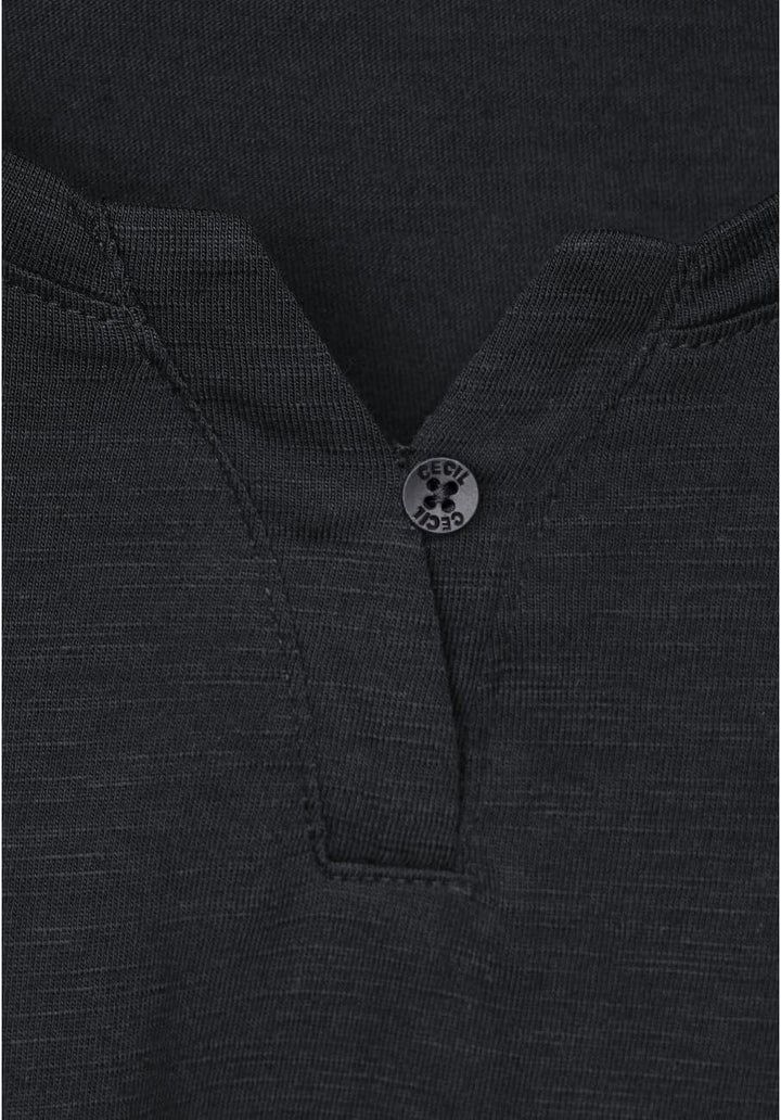 Cecil Damen T-Shirt XS Schwarz (Black), XS Schwarz (Black)