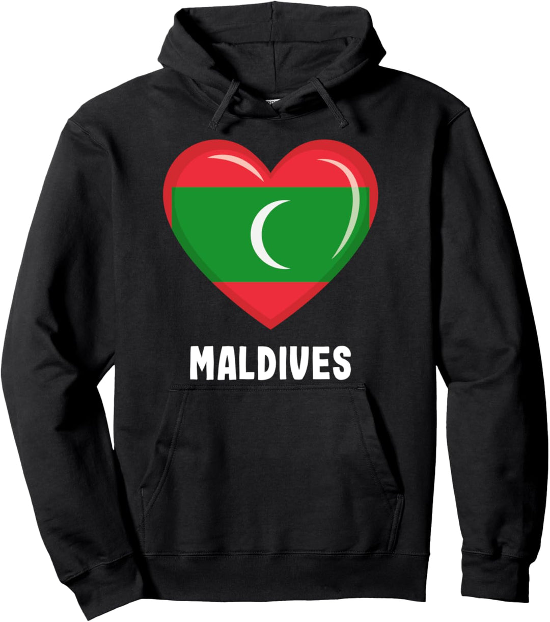 Malediven Flagge Hoodie | Maledivan Pullover Hoodie