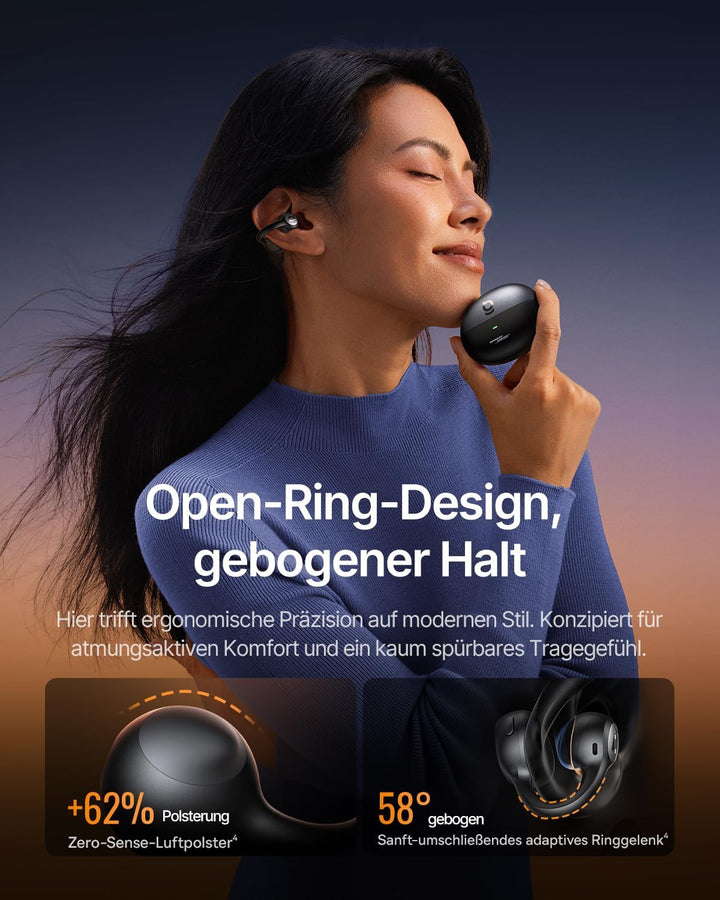 Baseus Inspire XC1 Open-ear Kopfhörer, Sound by Bose, Cloud-Komfort Open Earbuds mit Dolby Audio | H