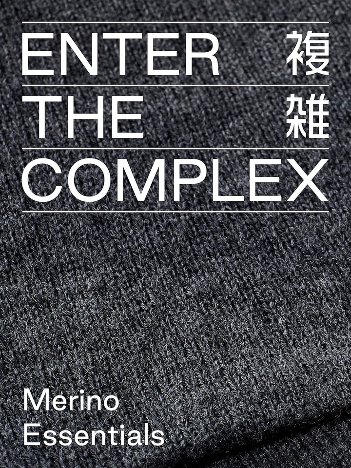 Enter the Complex® Stirnband für Damen und Herren aus 100% Merino Wolle, Winter Kopfband, weich und
