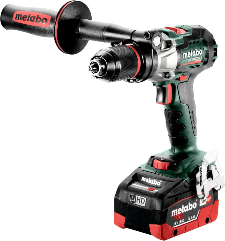 metabo Akku-Schlagbohrschrauber SB 18 LTX BL I - 18 V bürstenlos, CAS, 130 Nm, 68 mm Holz, 16 mm Mau