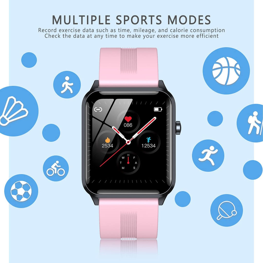 SUPBRO Smartwatch Fitness Armband Tracker Touch Screen Uhr Wasserdicht IP68 Armbanduhr Smart Watch m