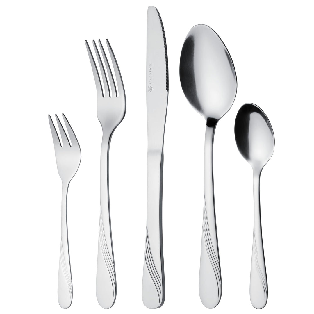 GRÄWE Besteck-Set für 12 Personen, 60-teilig - Tafelbesteck aus Edelstahl, rostfrei, nickelfrei - Se