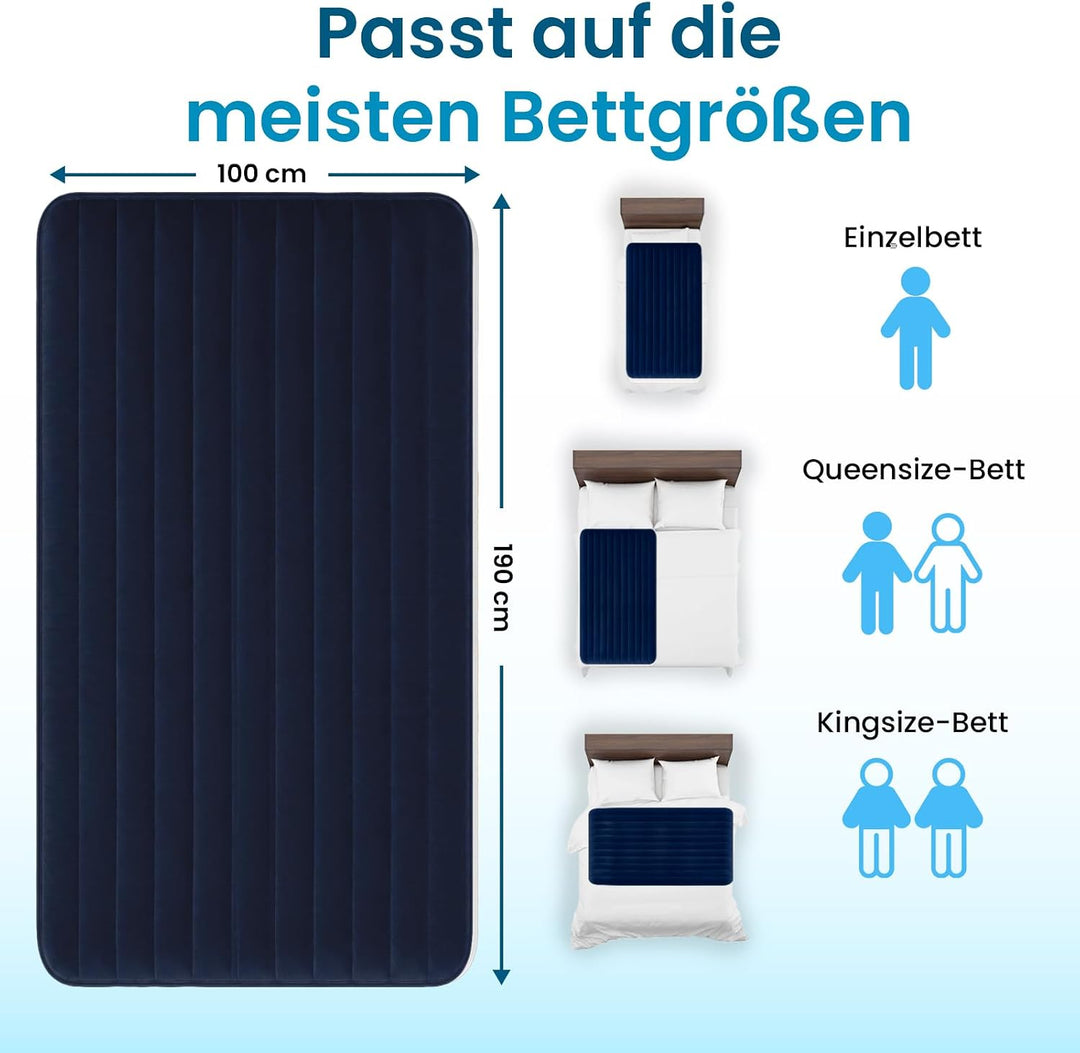 Adamson B10 Bed Cooling System - Twin 190x100 cm - 100% Baumwolle Matratze Kühlung Bett-Pad für Nach