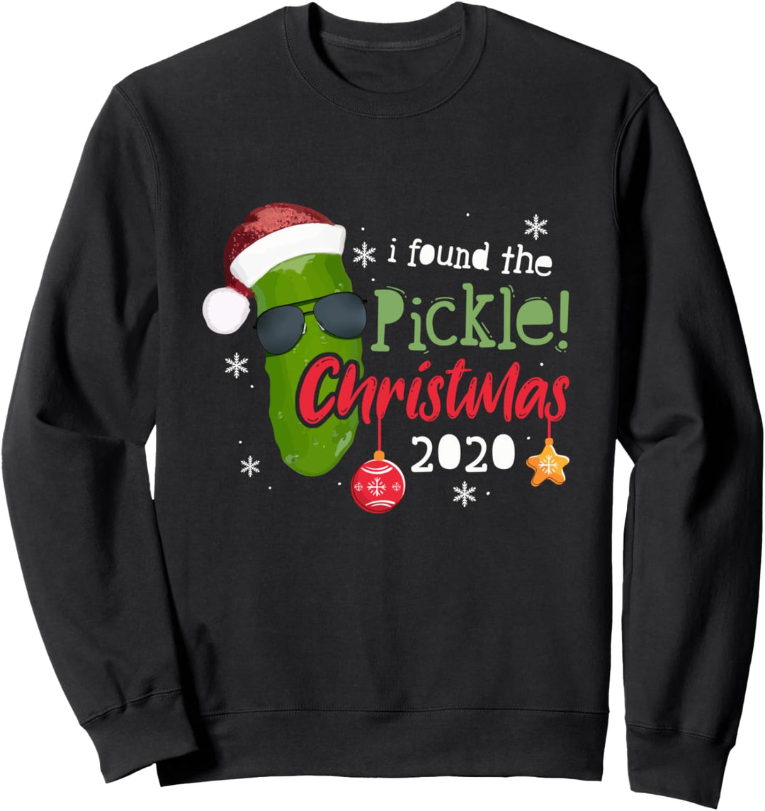 Ich fand die Gurke Weihnachten 2020 - Lustige Feiertage Sweatshirt