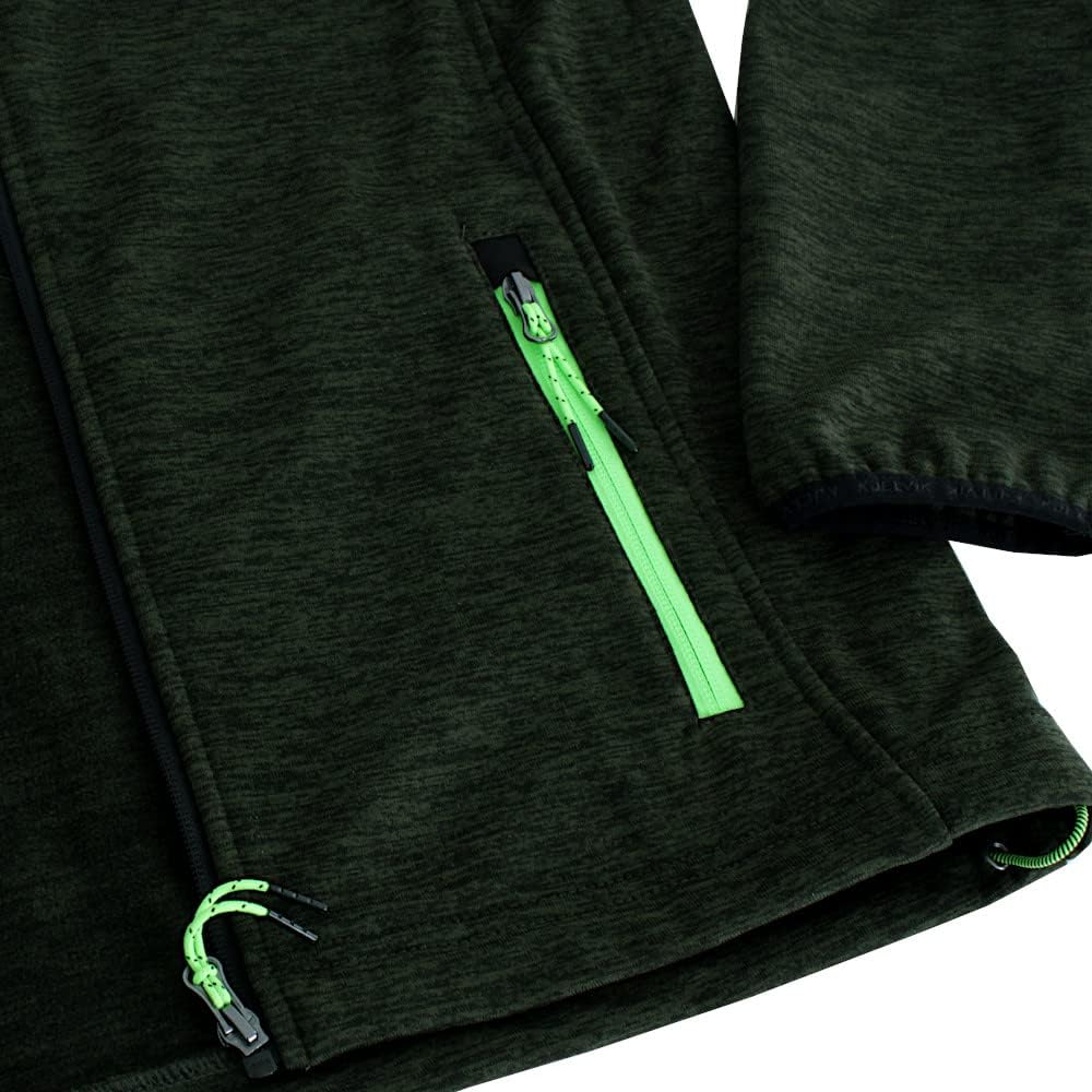 Kjelvik Herren Jacke Sweatjacke Mike XL Grün, XL Grün