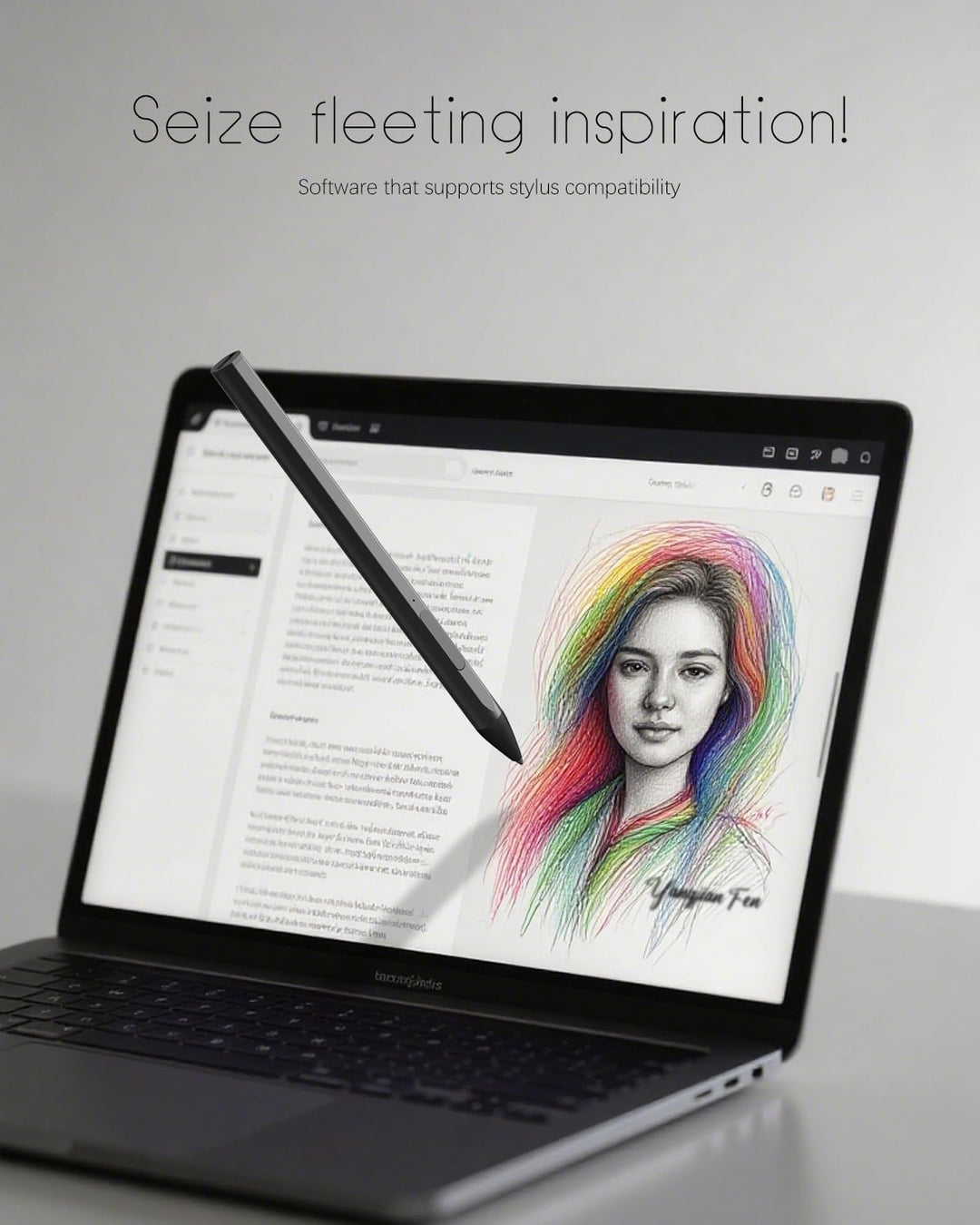 Stylus Pen für HP Envy X360 Pavilion X360 Specter X360 Spectre X2 Envy X2 Wiederaufladbarer MPP 2.0