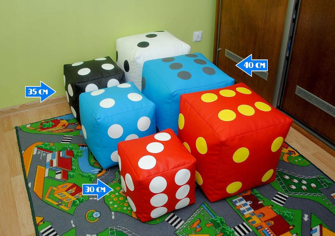 FKL DESIGN Home Deco Sitzsack Sitzwürfel Sitzhocker Sitzsäcke Kinderzimmer Sessel Sitzsack Sitzkisse