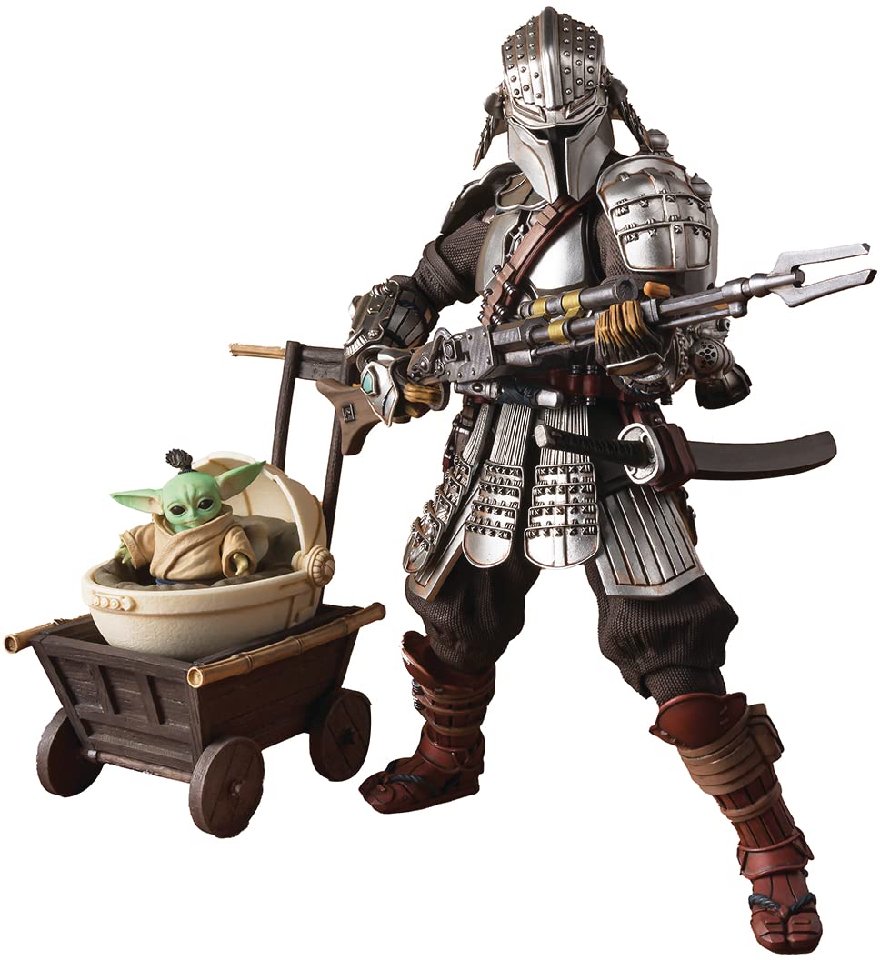 Tamashi Nations - Star Wars: The Mandalorian - Ronin Mandalorian & Grougu (Beskar Armor), Bandai Spi