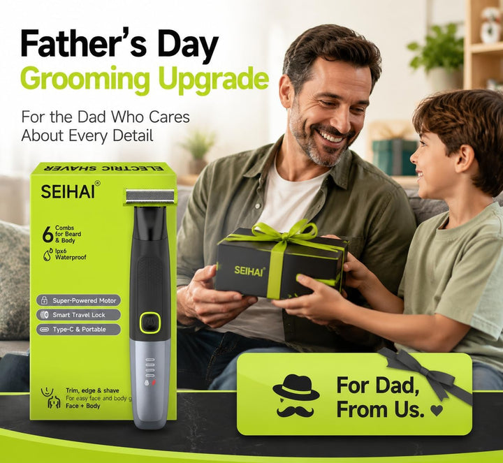 Intimrasierer Mann, All-in-1 Körperrasiere für Herren, USB-C Professioneller Body Trimmer Wasserdich