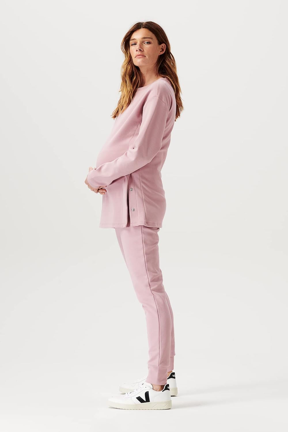 Noppies Damen Pants Palmetto Over The Belly Hose 42 Deauville Mauve - P964, 42 Deauville Mauve - P96
