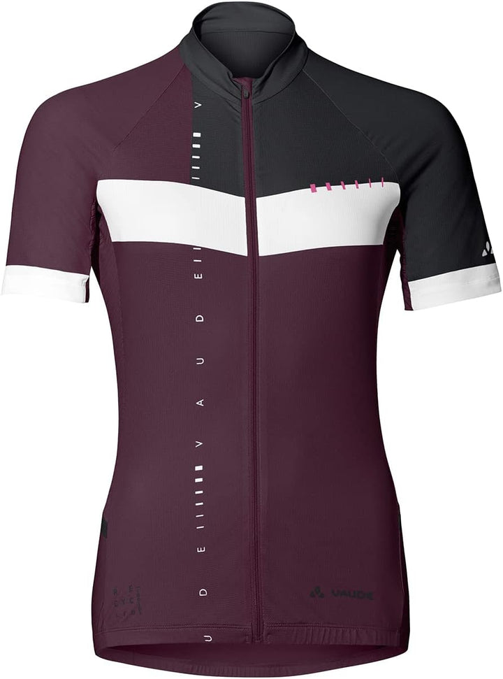 VAUDE Damen Women's Posta Fz Tricot Trikot 40 Cassis, 40 Cassis