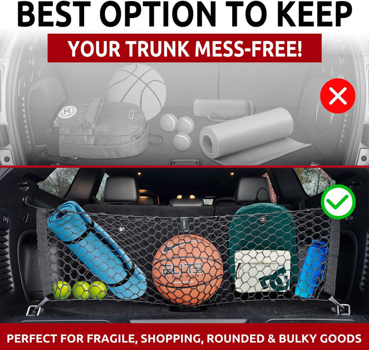 Envelope Trunk Cargo Net For JEEP GRAND CHEROKEE 2011 12 13 14 15 2016 NEW by TrunkNets