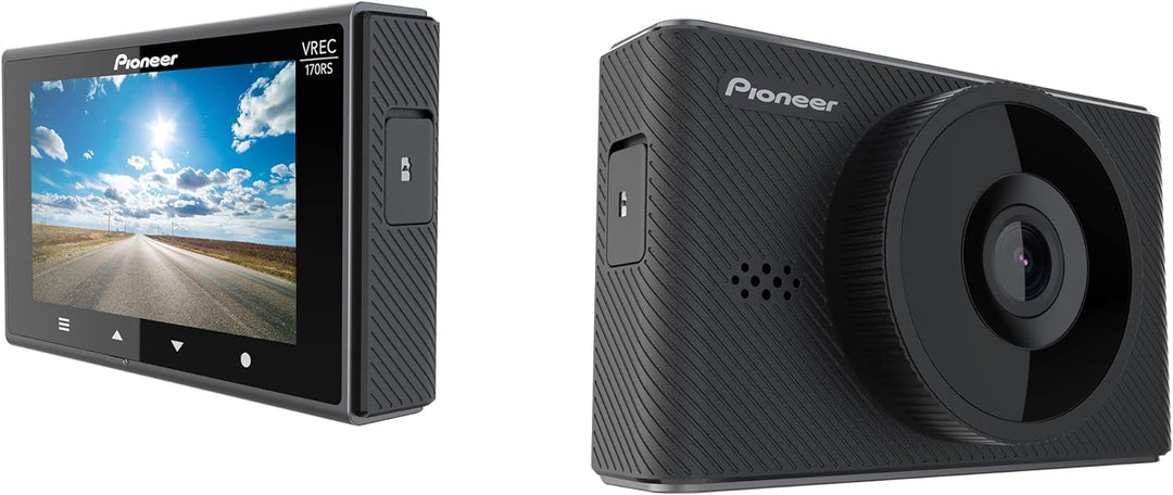 Pioneer VREC-170RS Dashcam: Frontkamera mit Full HD Aufzeichnung, 139° Weitwinkel, GPS-Tracking, Par