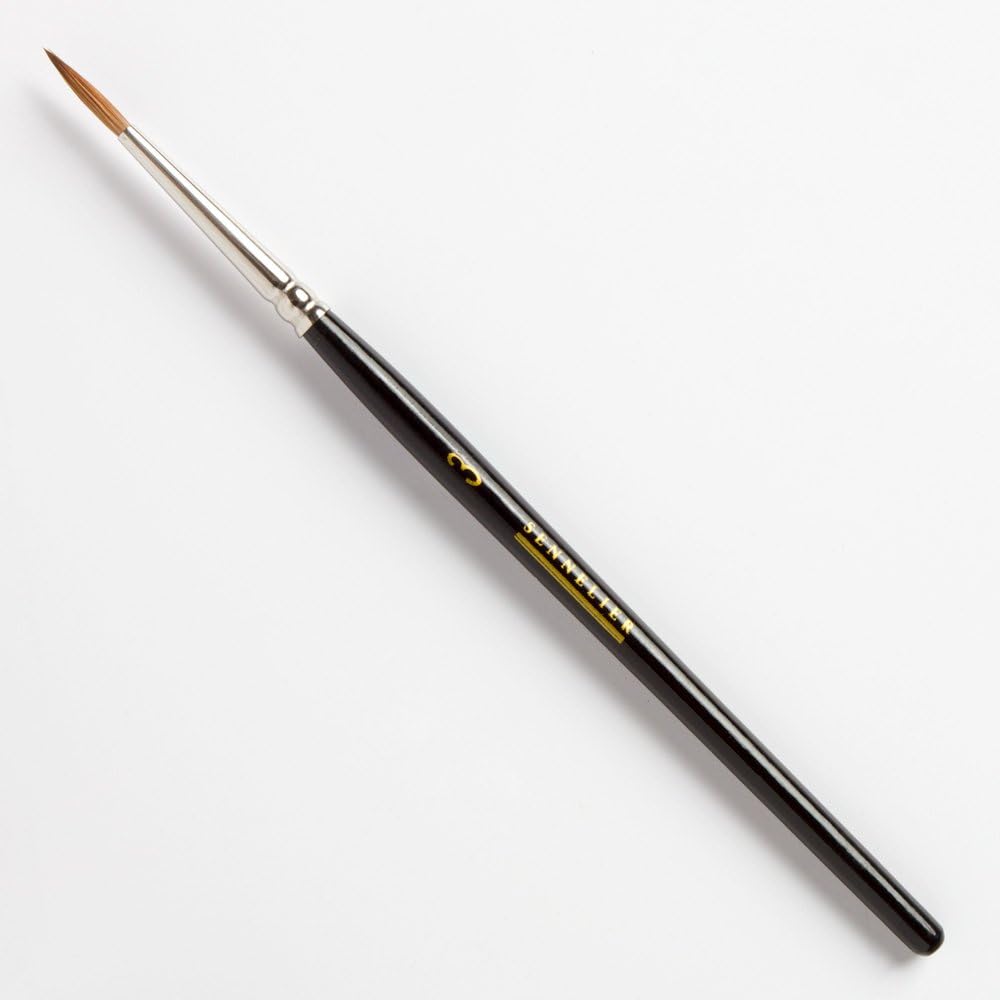 Sennelier - Aquarell Reiseset - 14 halbe Naepfchen im Kunststoffkasten 1 Stück (1er Pack) Black/Blue