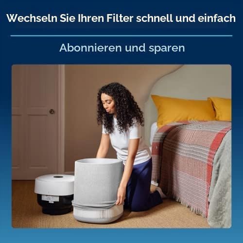 Blueair Blue Pure 211i Max Original-Ersatzfilter, Blue Pure F2MAX, passend für Blue Pure 211i Max Lu