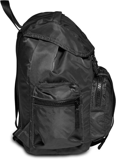 INVICTA Rucksack - URBAN X, Schwarz - Tablet-Tasche - Arbeit und Freizeit, Büro - ECO Material Stoff