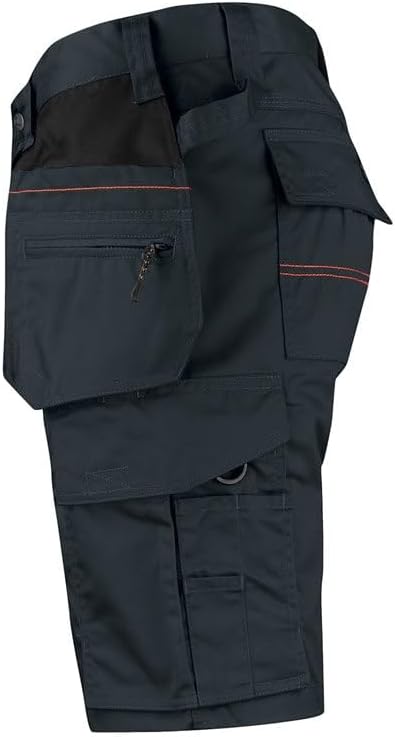 JOBMAN Kurze Handwerkerhose 2722 Schwarz, Grösse 48 48 Schwarz, 48 Schwarz