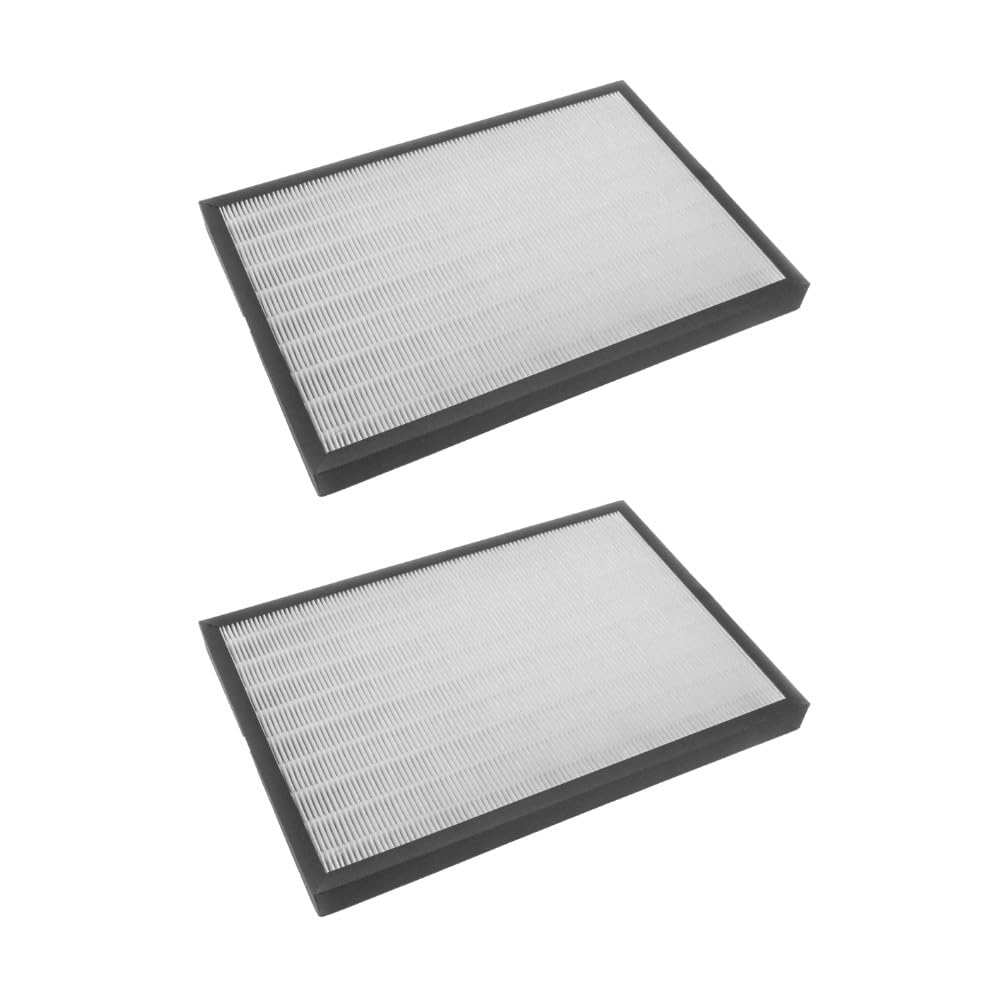 2x Trade-Shop Filter-Set (HEPA-Filter + Aktivkohlefilter) kompatibel mit DeLonghi AC230 Kombinations