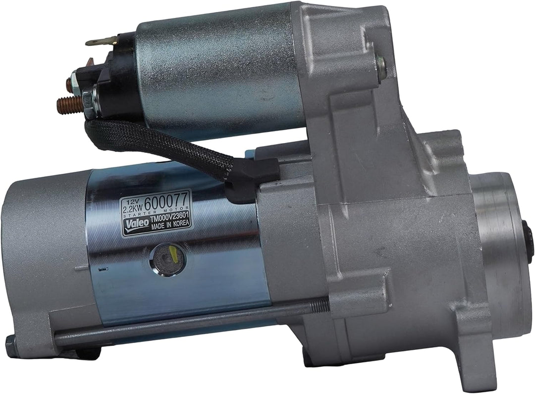 VALEO 600077 Starter Nennleistung: 2,2 kW Stop & Start: NO Zähnezahl: 10 zähne Spannung: 12 V Drehri