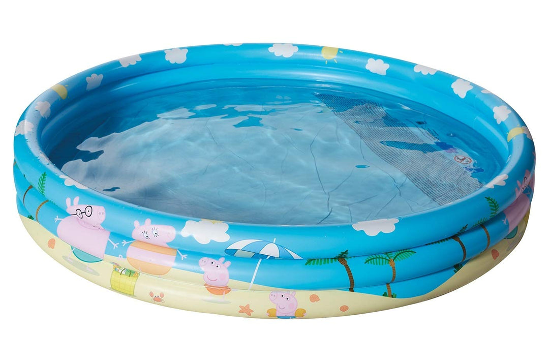 Happy People GmbH & Co.KG PEP Peppa Pig 3-Ring-Pool, ca. 150x25cm