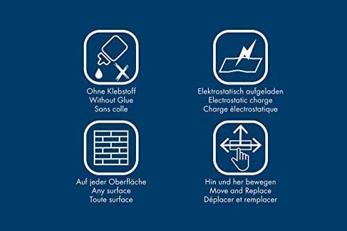 AdPads® elektrostatisch selbstklebende Moderationskarten | 175 x 100mm, 500 Blatt, Set Bunt | Grosse