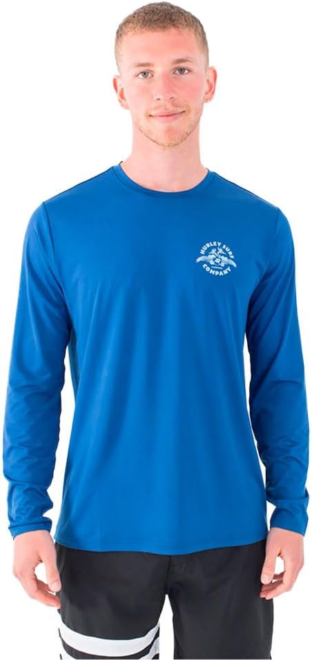 Hurley Herren Evd Hybrid UPF Ls ausschlagschutzhemd, Abyss
